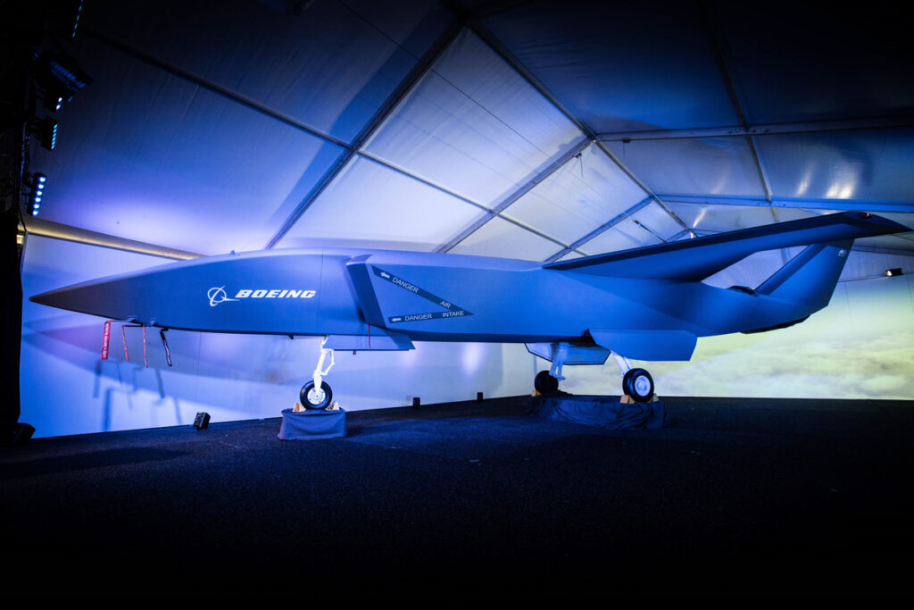 Boeing onthult nieuw type onbemand gevechtsvliegtuig