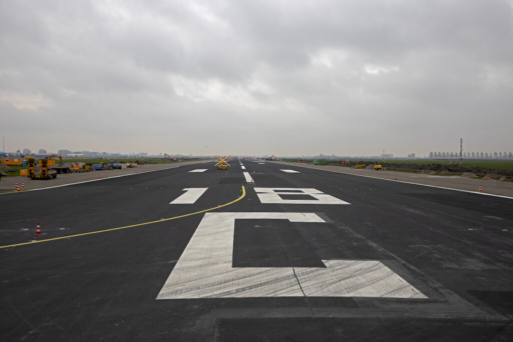 Zwanenburgbaan Schiphol lange tijd minder gebruikt