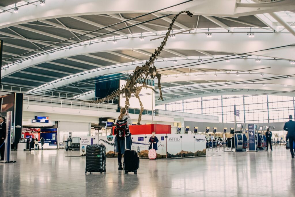 Heathrow verwelkomt 155 miljoen jaar oude reiziger
