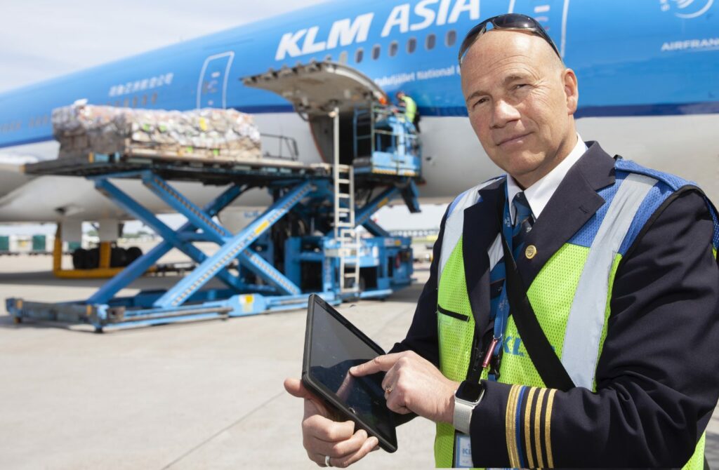 KLM verkort omkeertijd met behulp van app