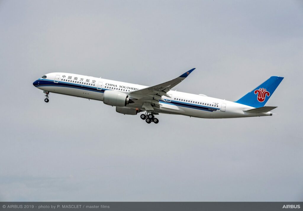 767 en A350 seconden van elkaar verwijderd