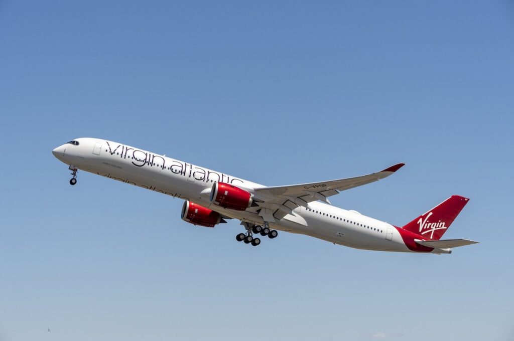 Virgin Atlantic showt eerste A350