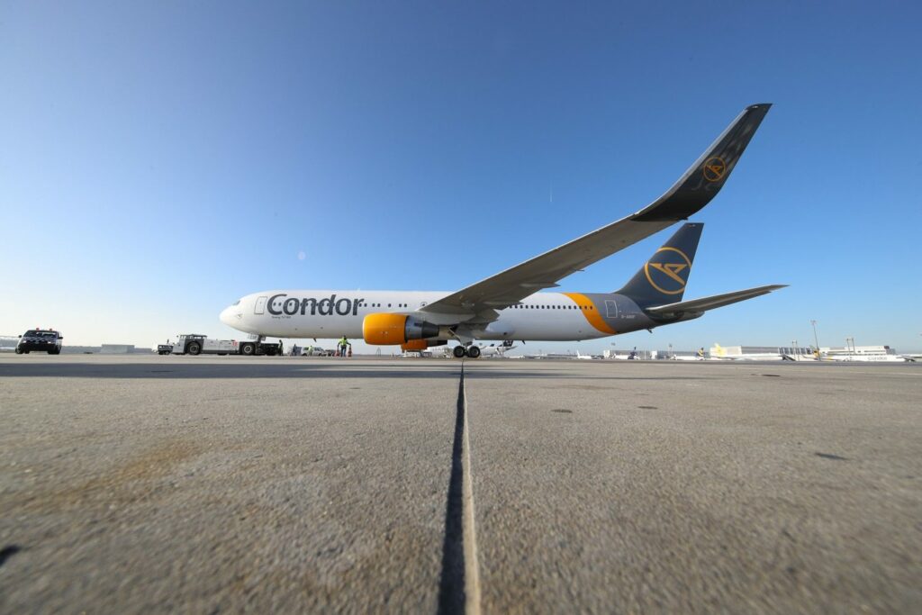 Condor gered van de ondergang 767-300ER