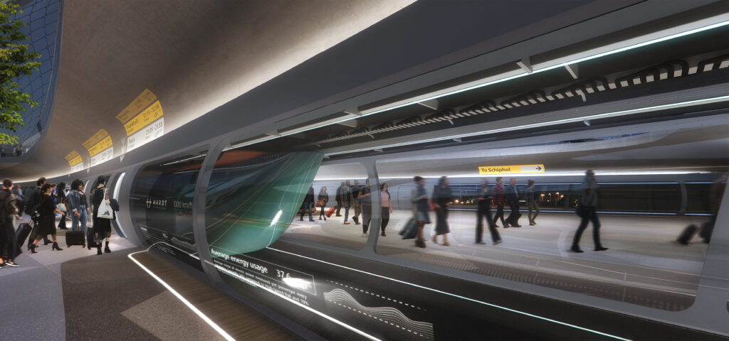 Hoe de hyperloop Schiphol kan veranderen | Video hyperloop-schiphol