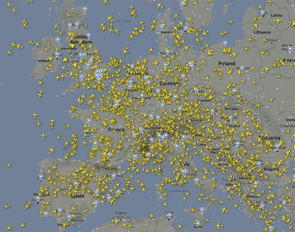 Waarom niet alle vluchten op Flightradar24 te zien zijn (deel 1)