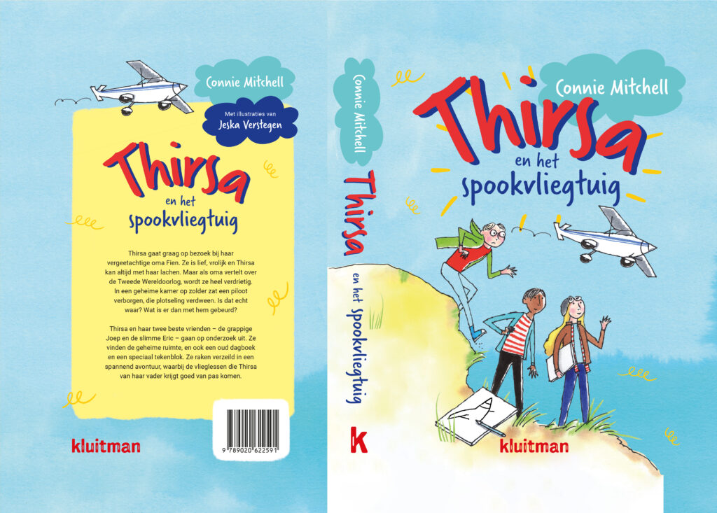 KLM-piloot schrijft kinderboek: Thirsa en het spookvliegtuig