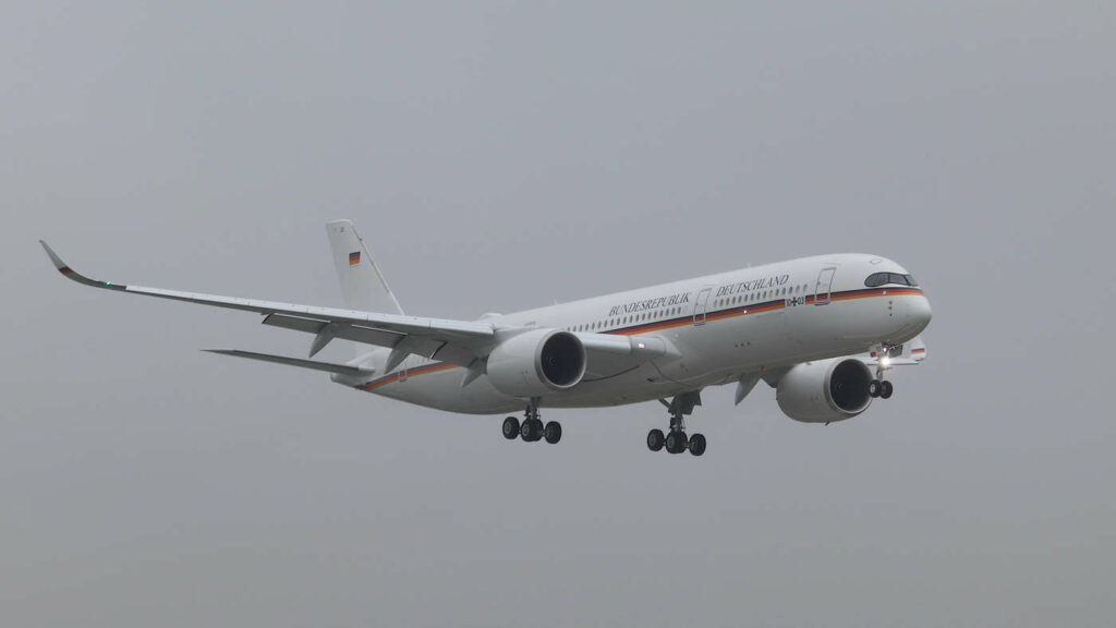 Duitsland neemt eerste A350 officieel in dienst
