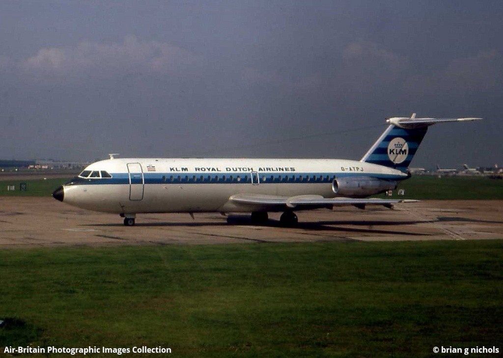 De BAC One-Eleven van KLM
