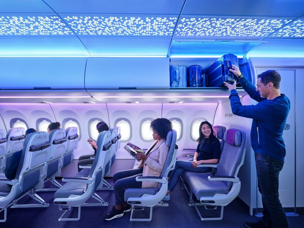 Een kijkje in de gloednieuwe cabine van Airbus | Foto’s