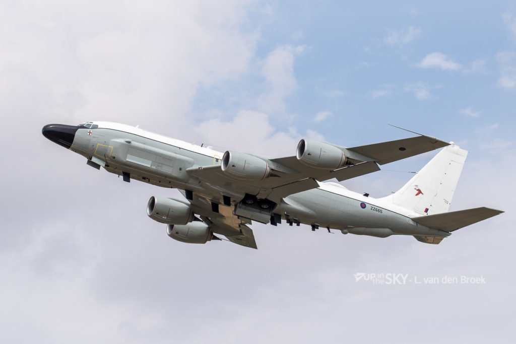 Britse Boeing vliegt honderden kilometers langs Russische grens