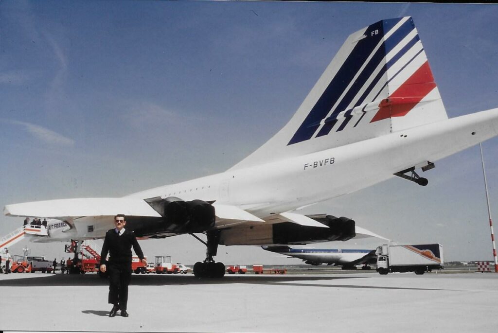 De supersonische rondvlucht van de Concorde op Schiphol