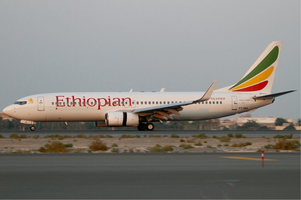 Ethiopian Airlines 737 per ongeluk op verkeerde vliegveld geland