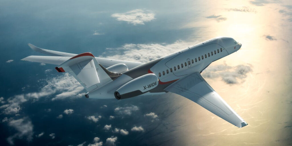 Een kijkje aan boord van de nieuwe Falcon 10X | Foto’s