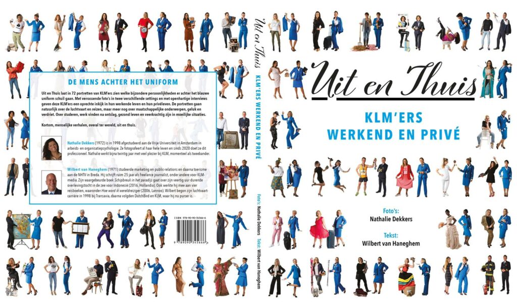 Uit en Thuis, KLM’ers werkend en privé | Boek