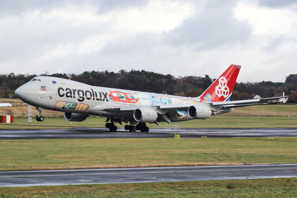 Opmerkelijk incident met 747 op startbaan Prestwick