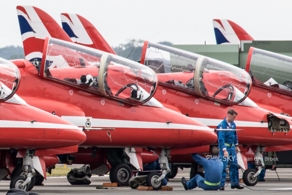 Red Arrows waarschuwen verstoorders