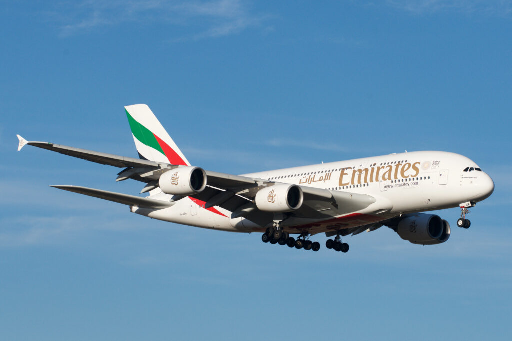 Emirates A380 in botsing met drone tijdens landing