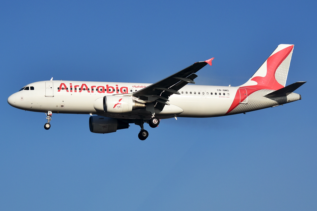 Air Arabia A320 beschadigd na harde landing