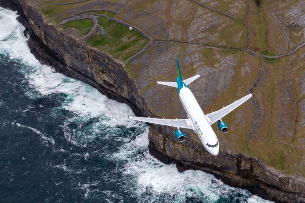 Passagiers bang na mededeling over waterlanding