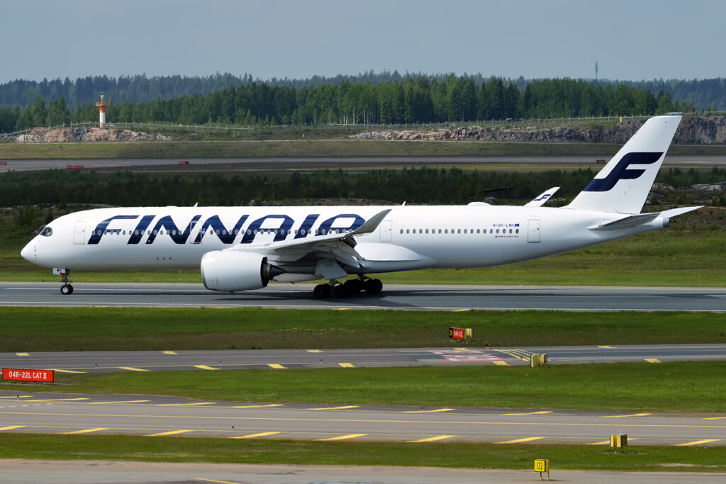 Cabine A350 gevuld met rook | Foto