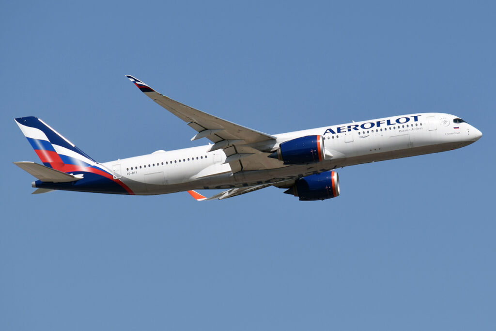 Eerst te weinig eten; nu schrapt Aeroflot bestemming