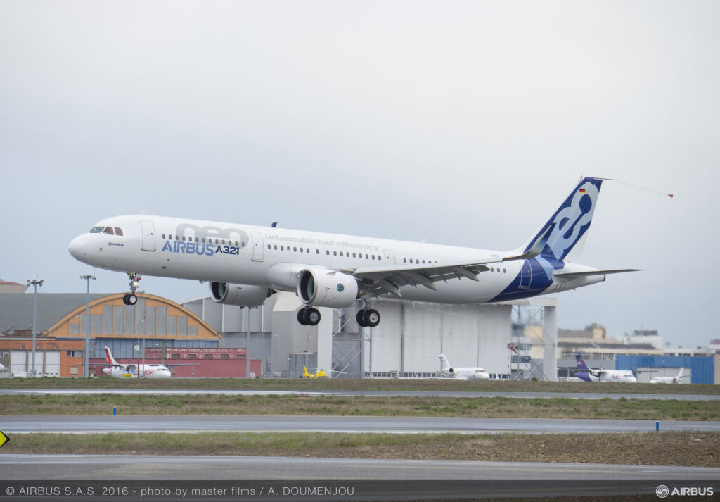 Airbus zet recordprestatie neer met A321neo