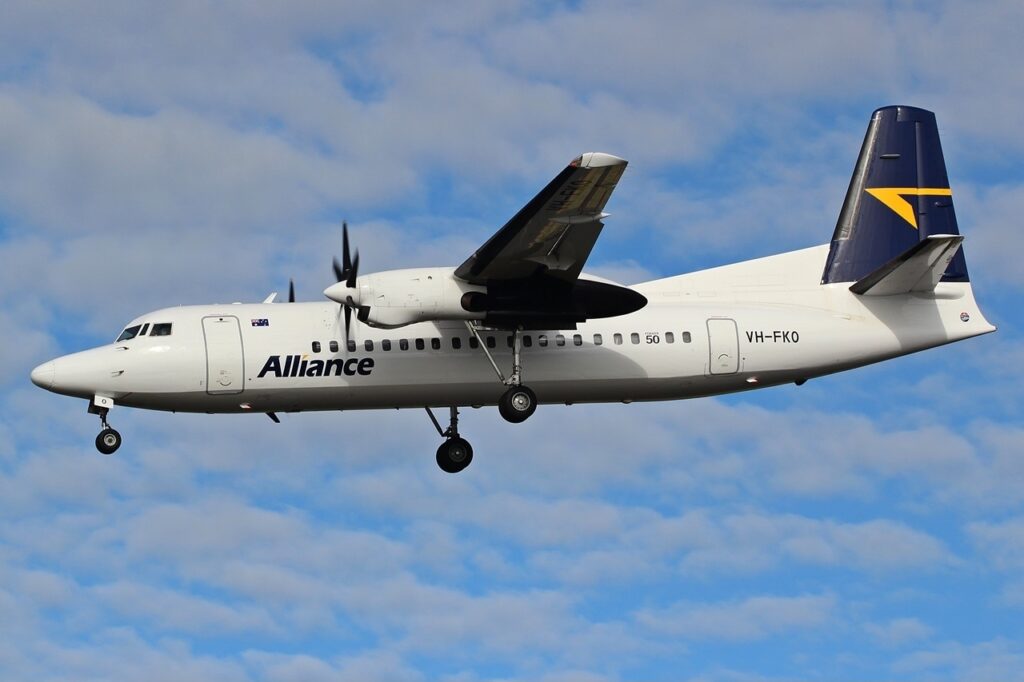 Alliance Airlines neemt afscheid van Fokker 50