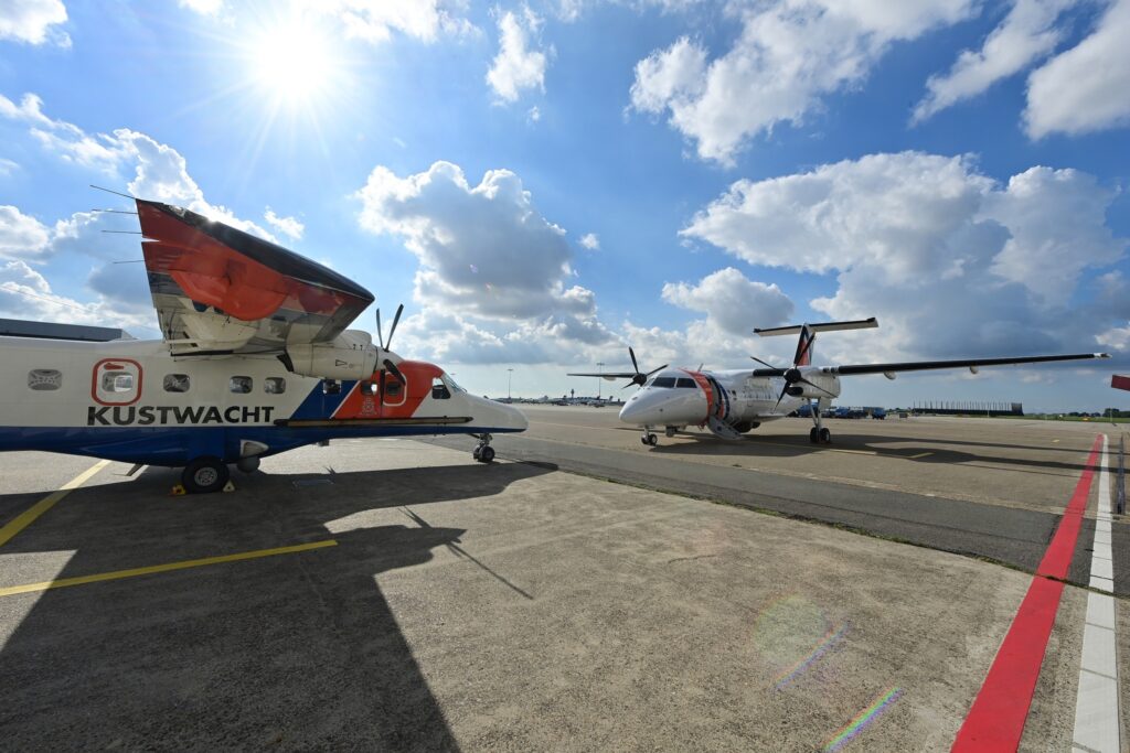 Kustwacht verwelkomt eerste Dash 8
