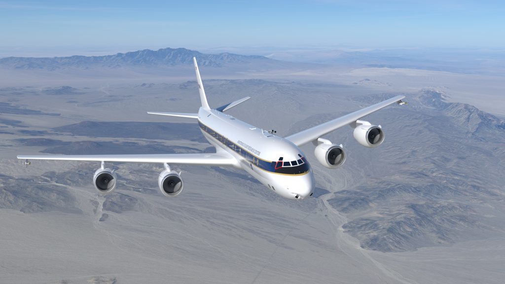 NASA neemt afscheid van Douglas DC-8