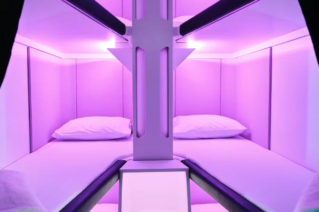 Air New Zealand bedden