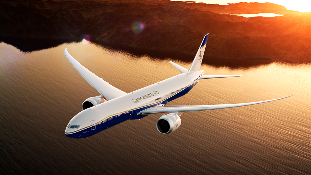 Boeing ontvangt bestelling voor VIP 777X