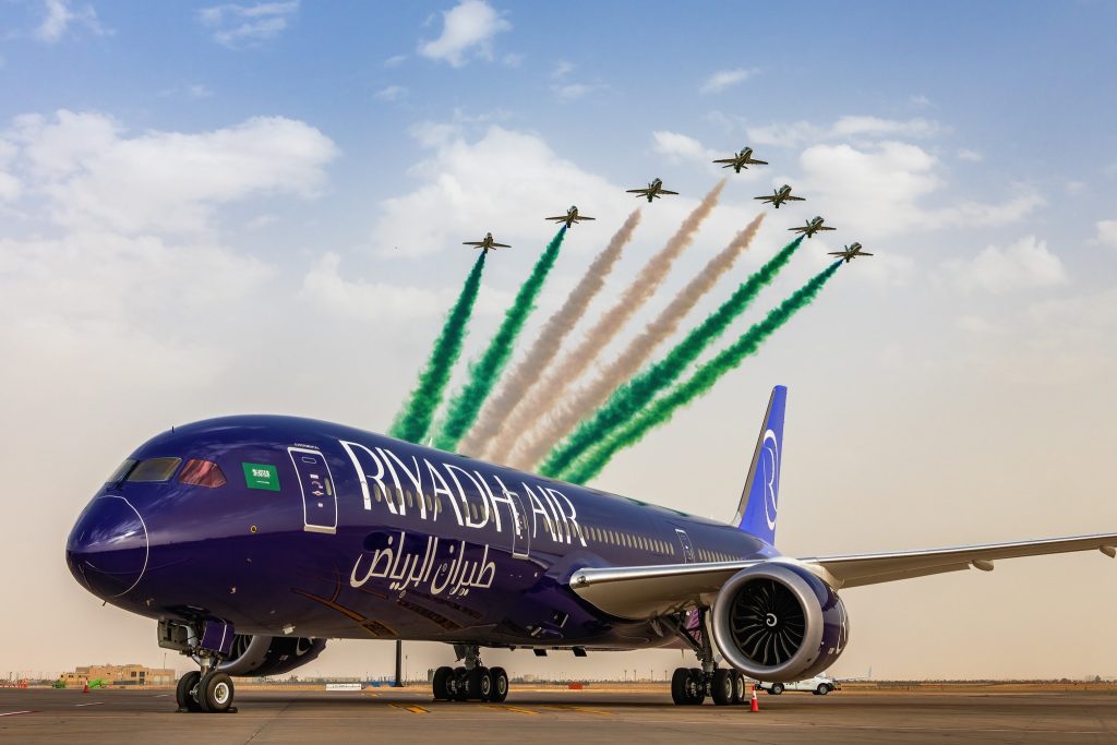 Nieuwe airline Saudi-Arabië ontvangt eerste vliegtuig, maar vliegt nog niet