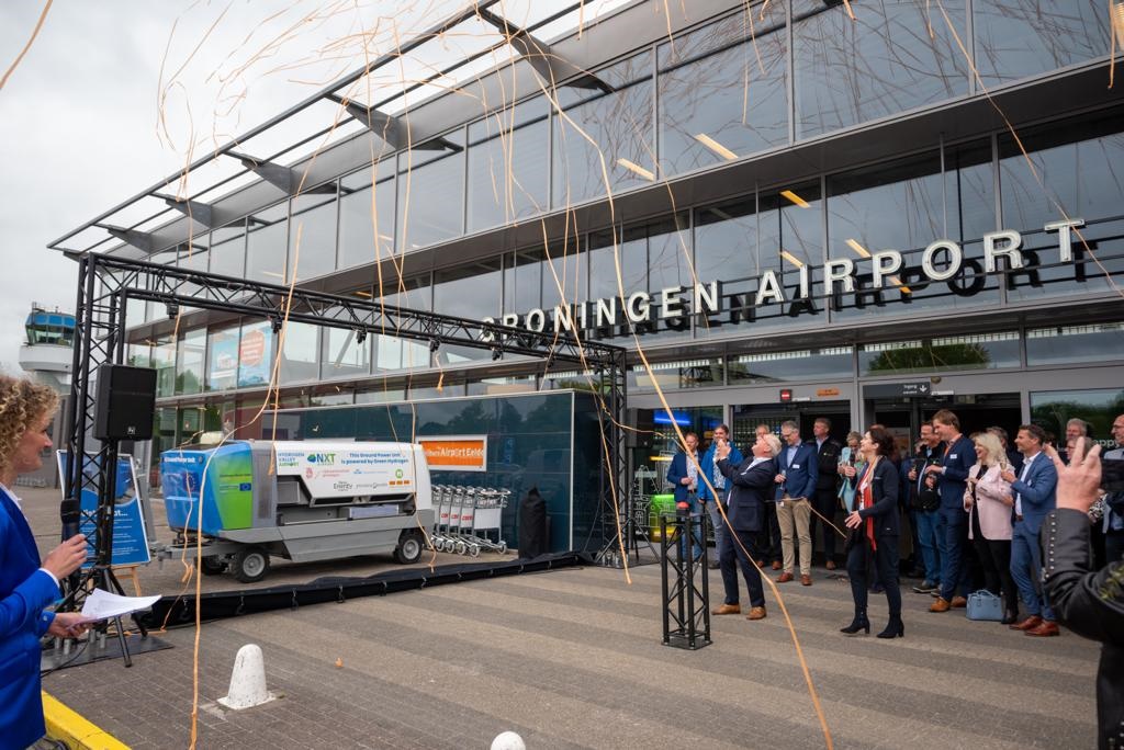 GPU op waterstof zorgt voor wereldprimeur in Groningen Onthulling waterstof-GPU op GAE