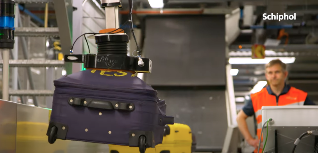 Bagagerobots Schiphol