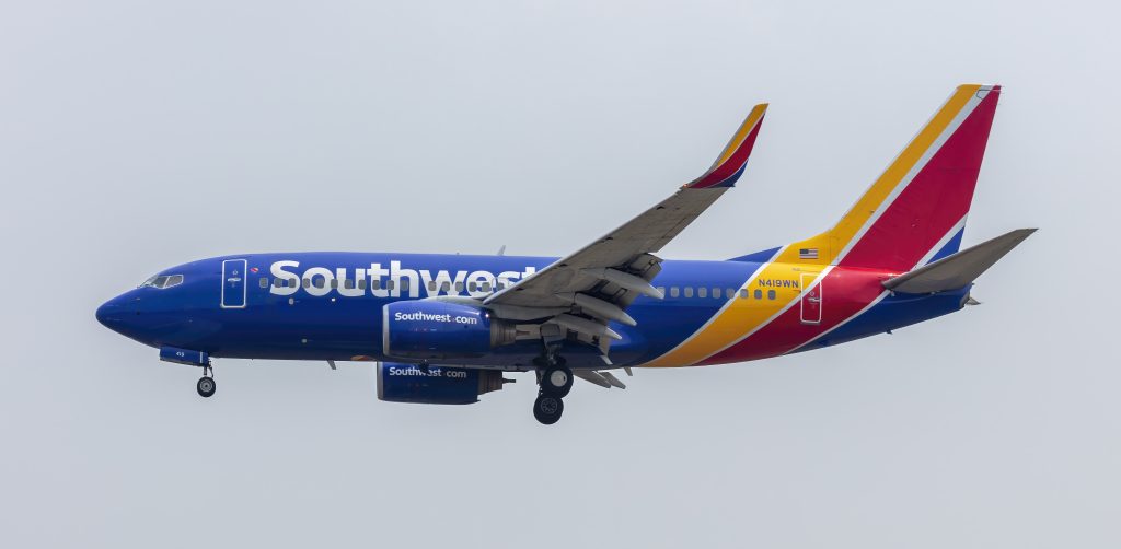 Southwest Airlines stuurt mail na incident 737