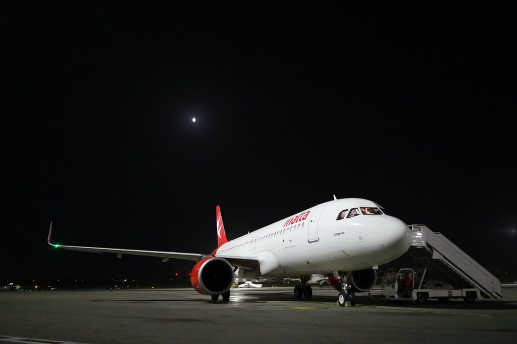 Inaugurele dag van Malta Airlines eindigt met incident