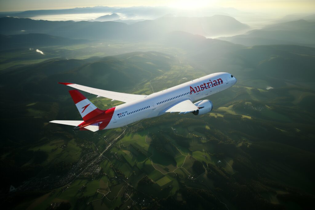Eerste 787 in Austrian Airlines-livery | Foto
