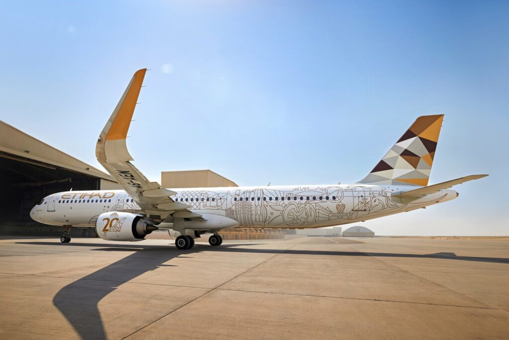 Etihad viert verjaardag met speciale livery