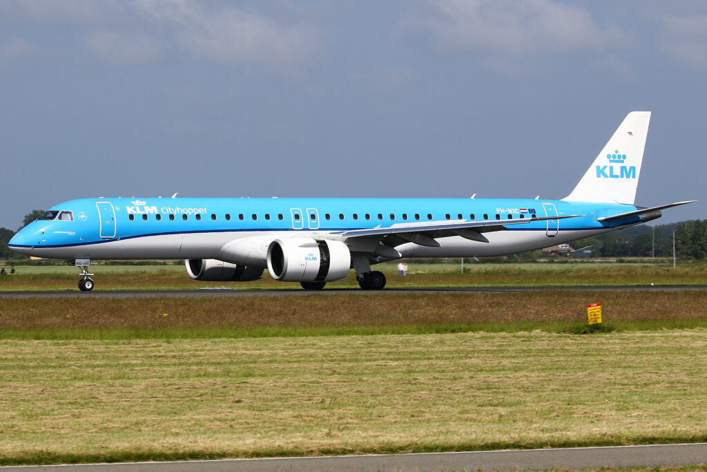 Onder de vleugels van KLM: De verschillen tussen de Embraer E190 en E195-E2