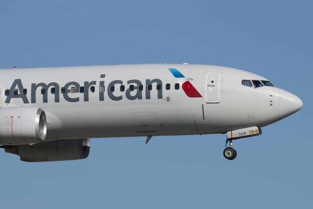 Amerikaanse 737 vliegt verboden luchtruim binnen