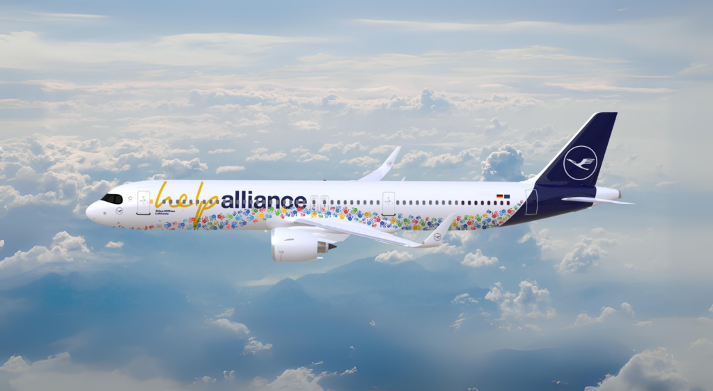 Helping Hands-livery Lufthansa Airbus A321neo