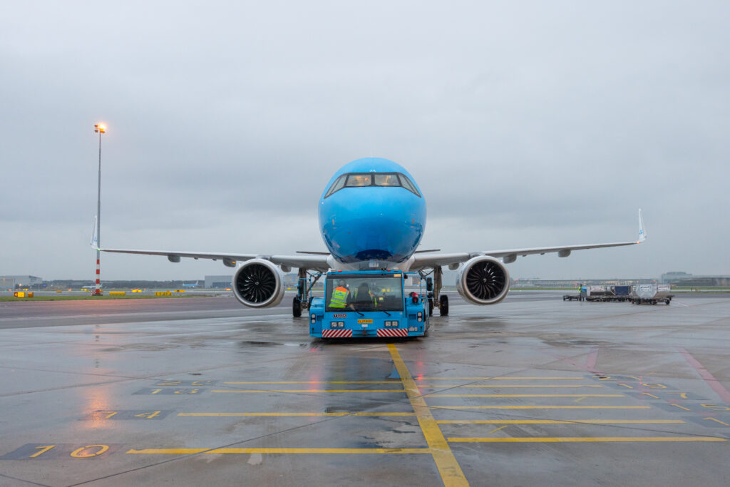 ‘Eerste werkdag’ voor gloednieuwe KLM A321neo