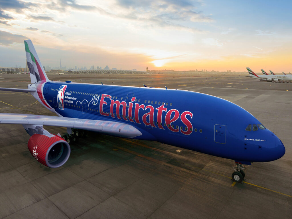 Vier op een rij voor Emirates A380