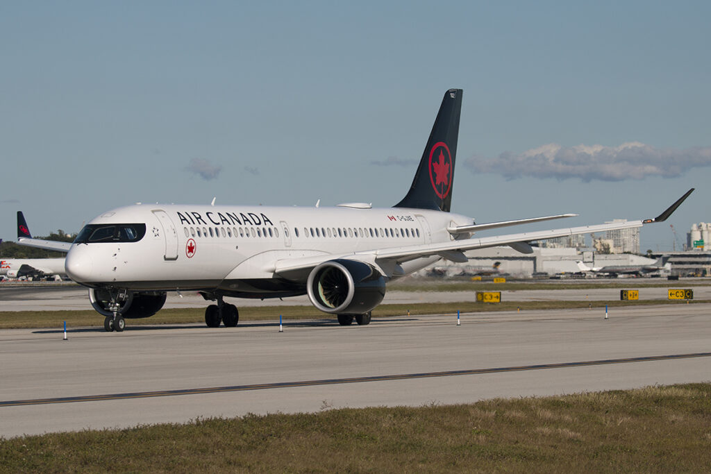 Air Canada treft voorzorgsmaatregelen