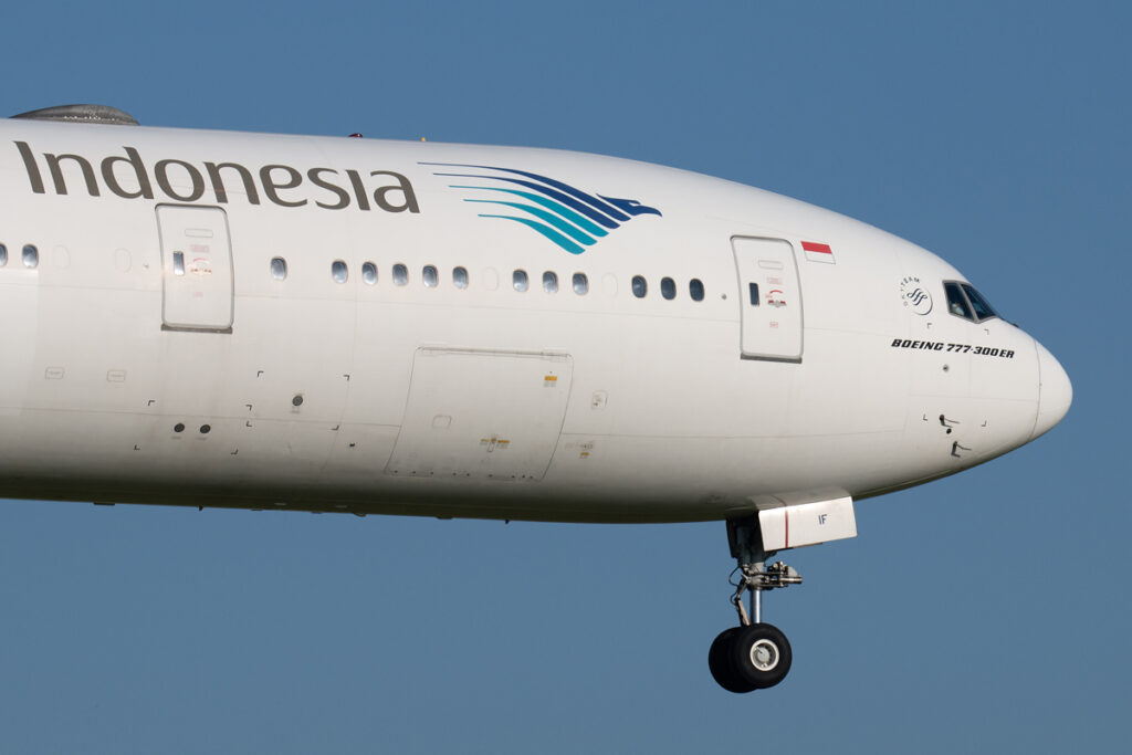 Schiphol verwelkomt eenmalig extra vlucht met 777
