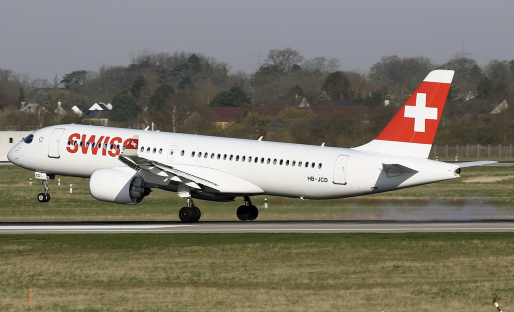 Swiss A220 al maanden aan de grond