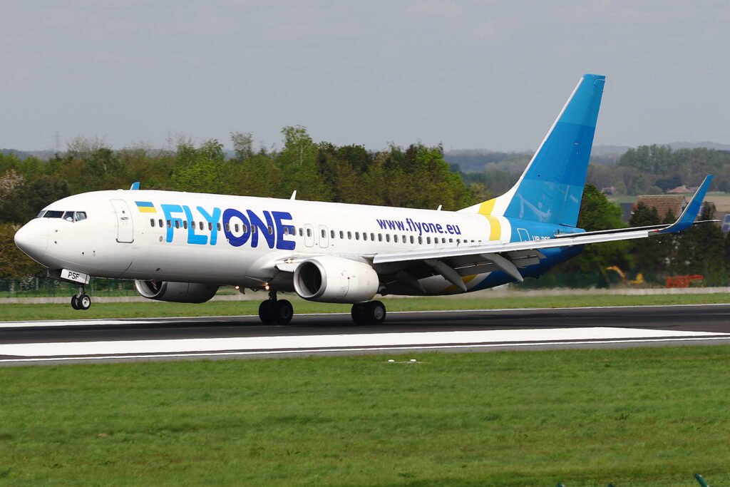Een ‘Oekraïense’ Boeing in Moskou