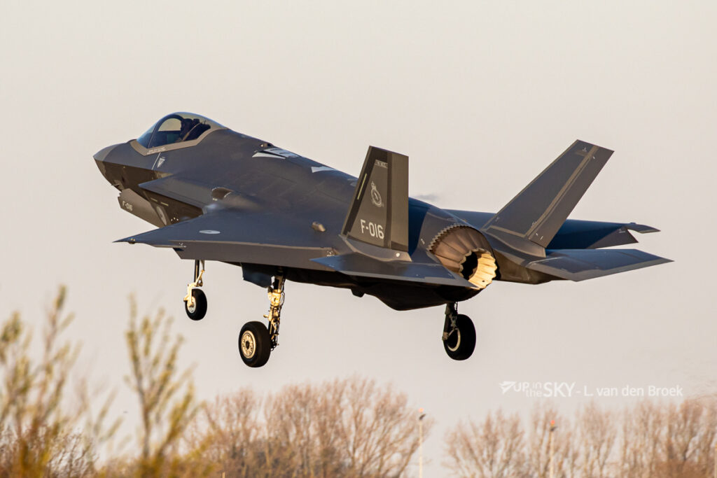 Nederlandse F-35’s in actie boven Polen