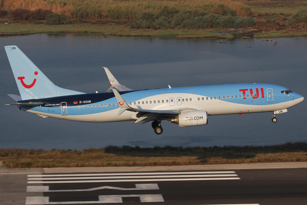 Duitse TUI 737 vliegt dagen maximaal 8 kilometer hoog