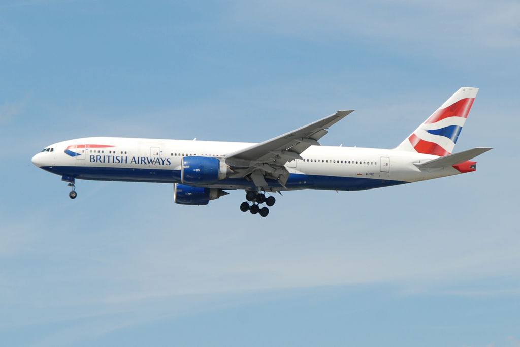 Engelse 777 vliegt weg zonder 60 passagiers
